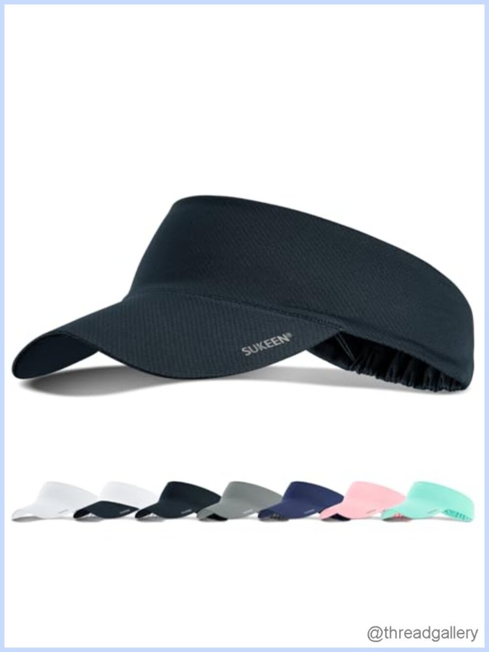 Cooling Stretchy Sun Visor Hat UV Protection Lightweight